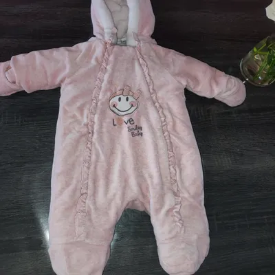 Combipilote rose fille - Taille 1 mois - Smiley Baby Orchestra